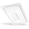 Carlisle Foodservice StorPlus Polycarbonate Handled Universal Lid, 10.38 x 12.75 x 0.88, Clear, Plastic 10230U07 - alternate 1